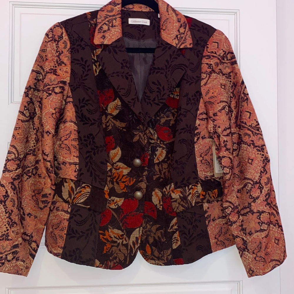 Chenille texture jacket